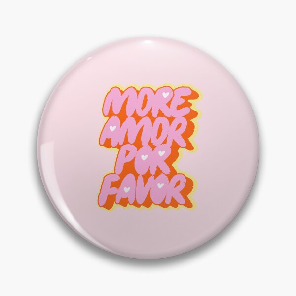Item preview, More Amor Por Favor - Modern Aesthetic Spanglish Quote designed and sold by nineFlorals.