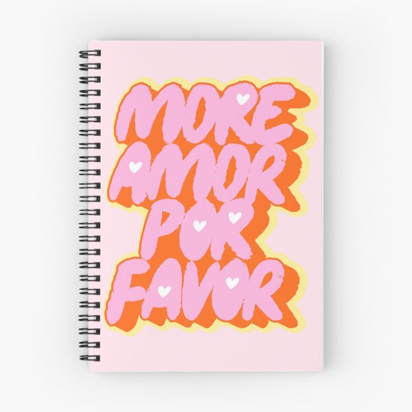Item preview, More Amor Por Favor - Modern Aesthetic Spanglish Quote designed and sold by nineFlorals.