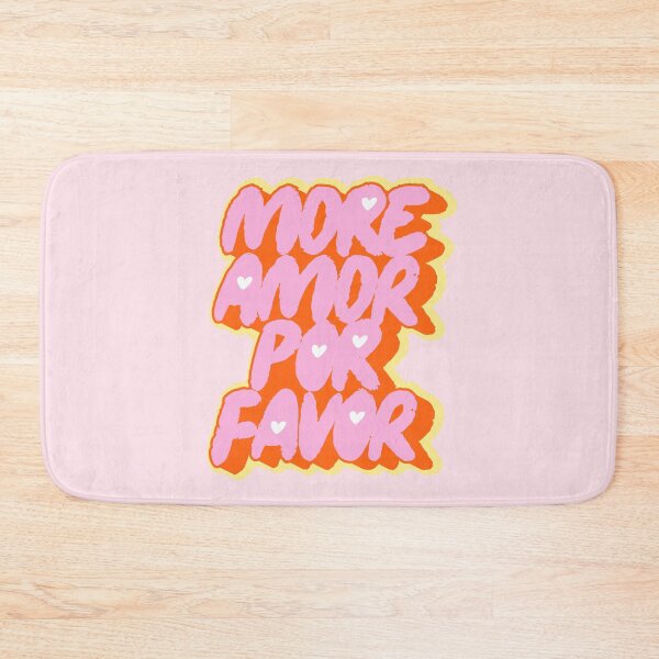Item preview, More Amor Por Favor - Modern Aesthetic Spanglish Quote designed and sold by nineFlorals.