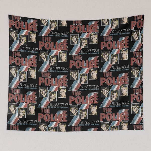 Artikelvorschau, Offiziell lizenziertes Album „The Police: Ghost In The Machine“ – The Police Band entworfen und verkauft von JethroLongwe.
