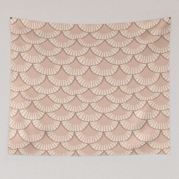 Item preview, Fish Scales - e6c0ab designed and sold by knitetgantt.