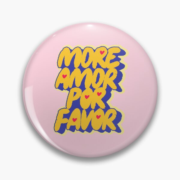 Item preview, More Amor Por Favor - Modern Aesthetic Spanglish Quote designed and sold by nineFlorals.
