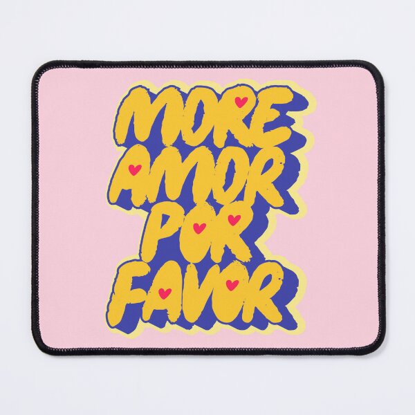 Item preview, More Amor Por Favor - Modern Aesthetic Spanglish Quote designed and sold by nineFlorals.