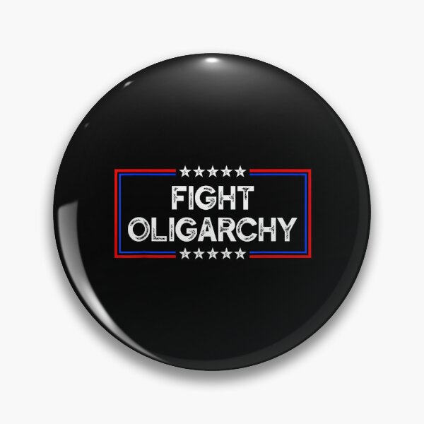 Item preview, Fight Oligarchy - Stand Against Corporate Greed Activist designed and sold by ElaineZPink.