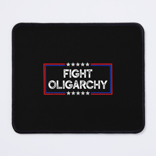 Item preview, Fight Oligarchy - Stand Against Corporate Greed Activist designed and sold by ElaineZPink.