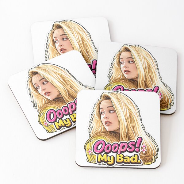 Item preview, Clueless Cher Oops My Bad  designed and sold by PopShop !.