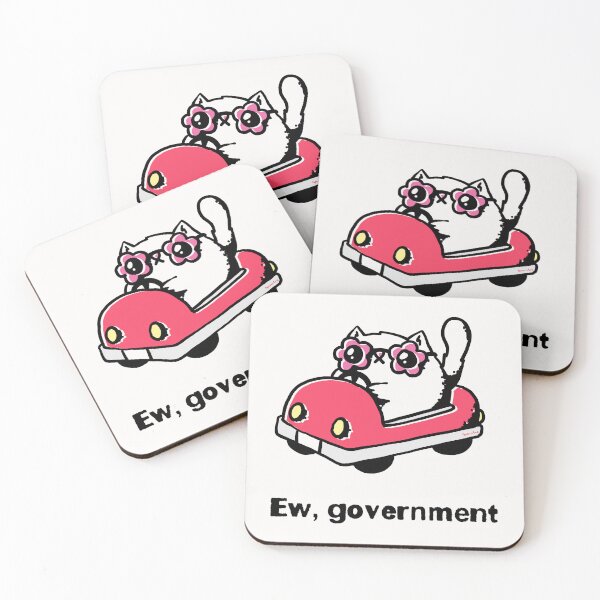 Item preview, Ew government cat  designed and sold by ReefNight.