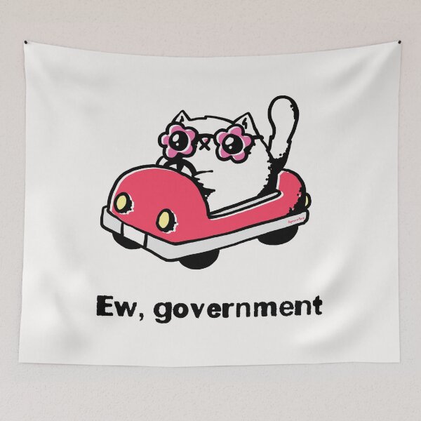 Item preview, Ew government cat  designed and sold by ReefNight.