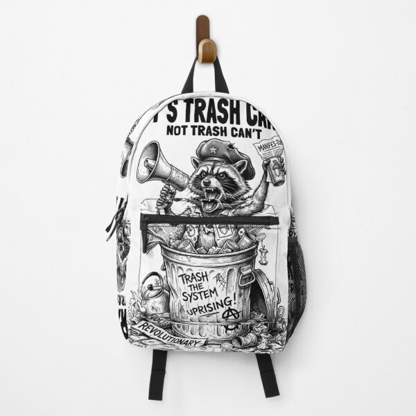 Item preview, Raccoon Revolution Funny Feral Trash Can Racoon Animal designed and sold by GrandeDuc.
