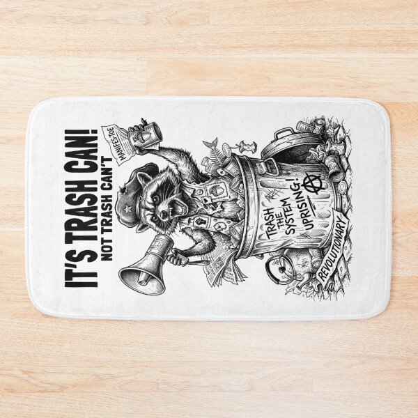 Item preview, Raccoon Revolution Funny Feral Trash Can Racoon Animal designed and sold by GrandeDuc.
