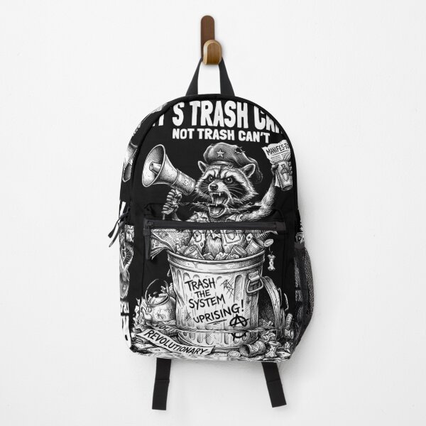 Item preview, Raccoon Revolution Funny Feral Trash Can Racoon Animal designed and sold by GrandeDuc.