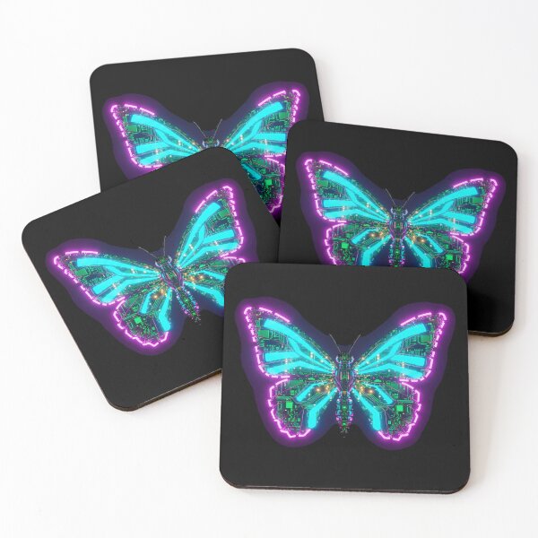 Item preview, Cybernetic Circuit Butterfly - Tech Nature Steampunk Art designed and sold by powersunlight.