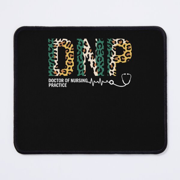 Item preview, Doctor of Nursing Practice DNP Graduation Leopard Nurse designed and sold by Dressed For Duty.