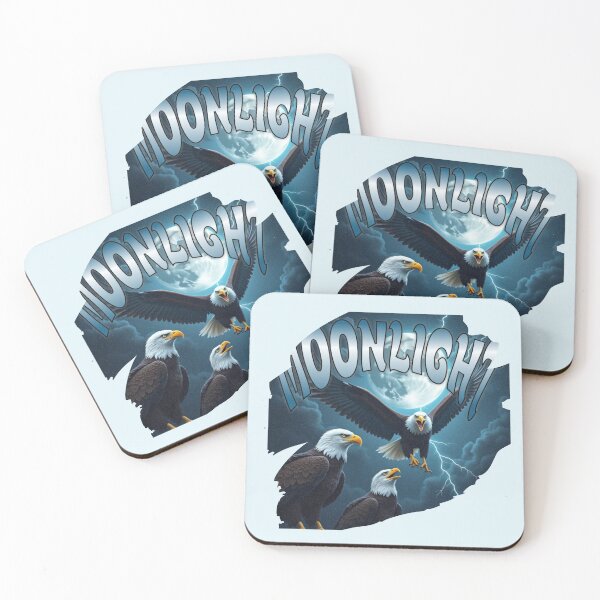 Item preview, Moonlight Majesty: Eagles of the Storm -  Midnight Soar  designed and sold by PriyaMagic.