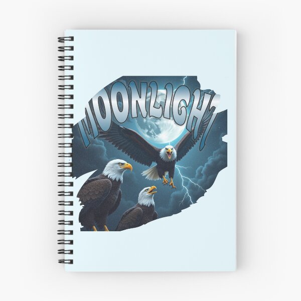 Item preview, Moonlight Majesty: Eagles of the Storm -  Midnight Soar  designed and sold by PriyaMagic.