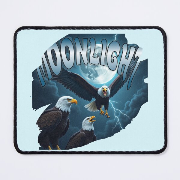 Item preview, Moonlight Majesty: Eagles of the Storm - Midnight Soar designed and sold by PriyaMagic.