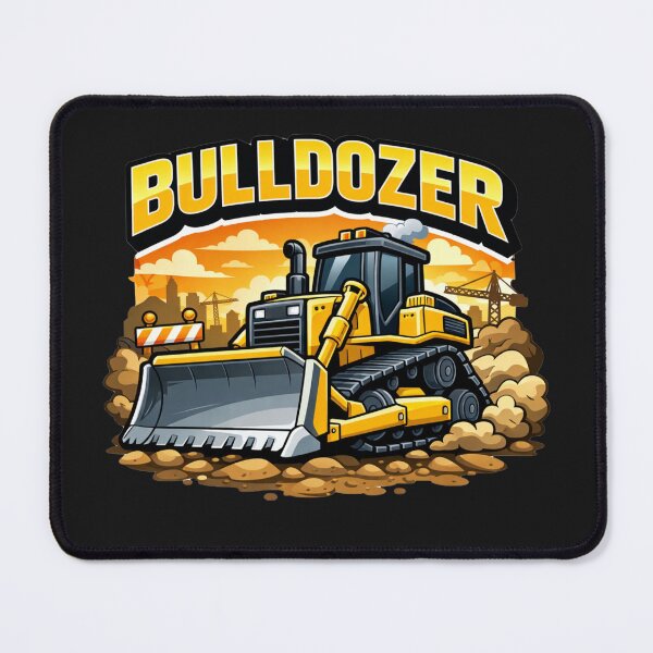 Item preview, Construction Vehicles - Bulldozer Vintage Retro Design designed and sold by VintageImageInc.