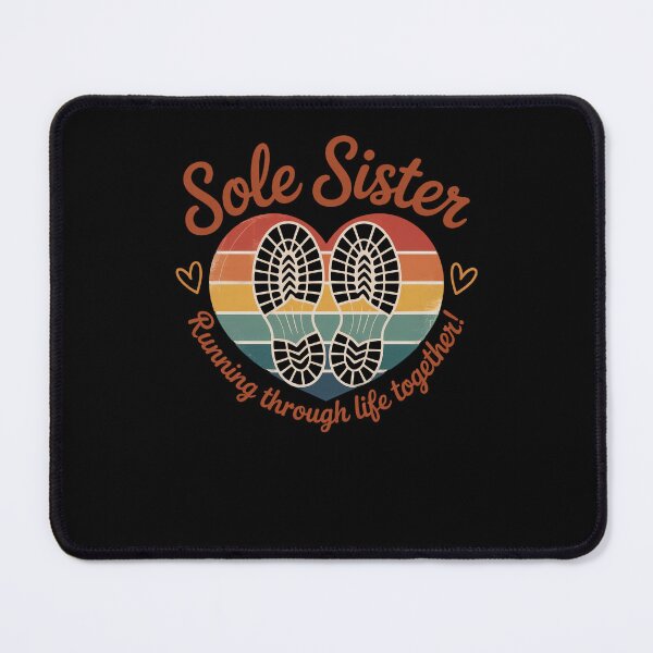 Item preview, Sole Sisters Running Through Life Together Running Vintage designed and sold by Dressed For Duty.