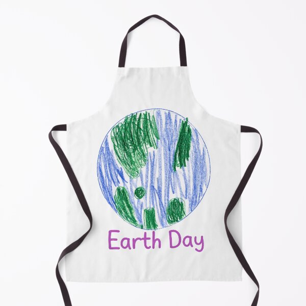Item preview, Kids Earth Day Shirt – Cute Hand Drawn Earth – Crayon Style Planet Art designed and sold by Kindness Canvas.