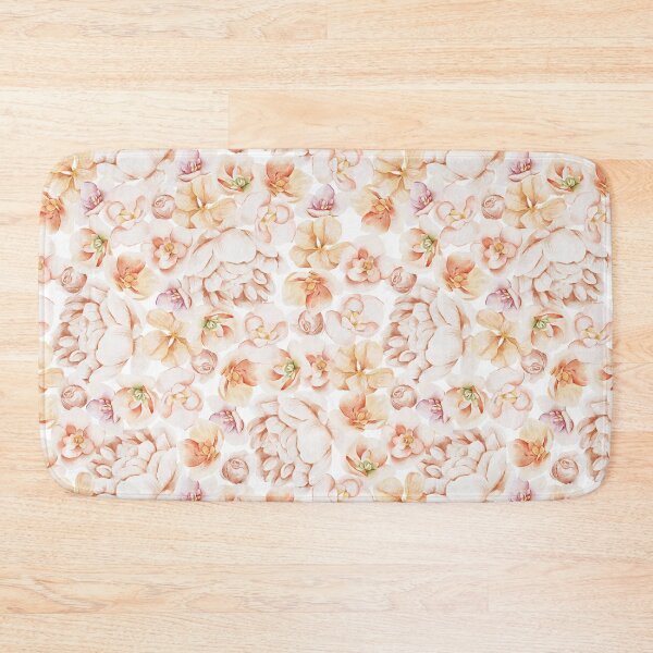Item preview, Romantic Blush Peach Watercolor Peony Floral Tote Bag designed and sold by FestivityFinds.