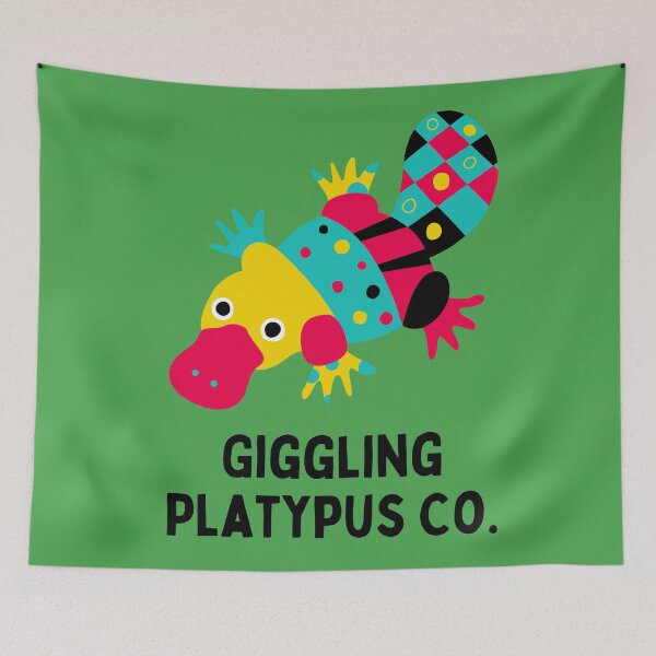 Item preview, The Giggling Platypus Company designed and sold by JenGo Creative.