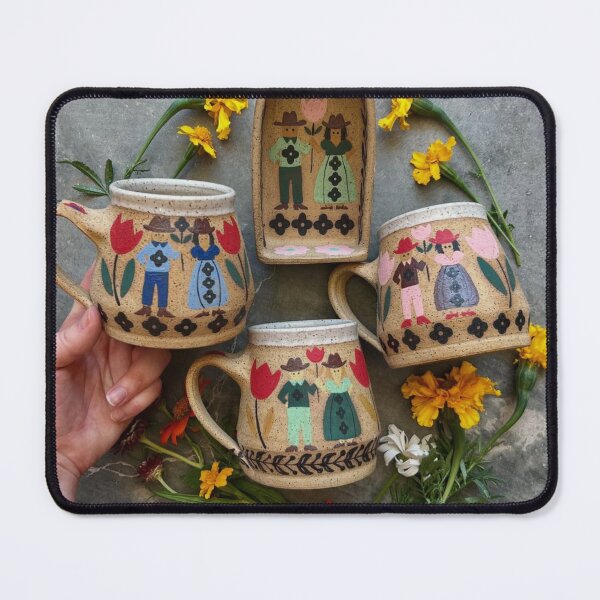 Item preview, Modern Macron Sportswear cPottery Candle Holder designed and sold by Patrycjabeauty.