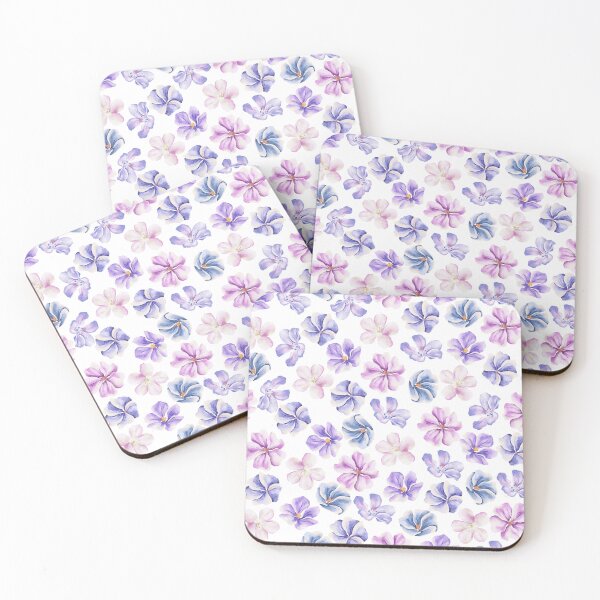 Item preview, Pastel Watercolor Floral Phone Case – Soft Purple Pink Blue Flower Aesthetic Cute Spring Design designed and sold by FestivityFinds.