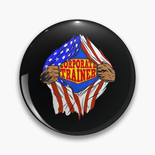 Item preview, Funny Super Corporate Trainer Hero Job designed and sold by ElaineZPink.