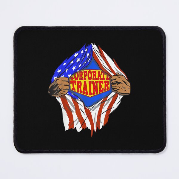 Item preview, Funny Super Corporate Trainer Hero Job designed and sold by ElaineZPink.