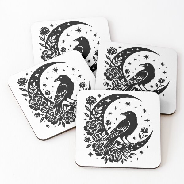 Item preview, Mystical Raven designed and sold by Bloomie Studio.