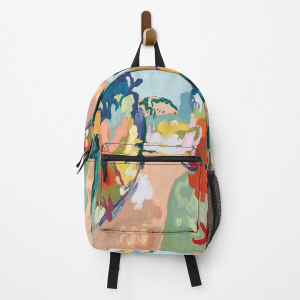 Item preview, French Countryside Path | Abstract Fauvist Landscape Painting designed and sold by CARRAANN.
