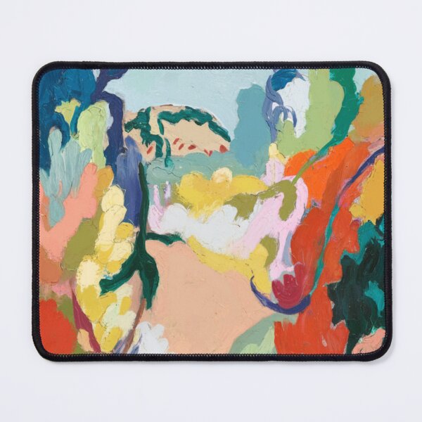 Item preview, French Countryside Path | Abstract Fauvist Landscape Painting designed and sold by CARRAANN.