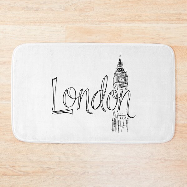 Item preview, London big ben line art designed and sold by FloFlo8468.