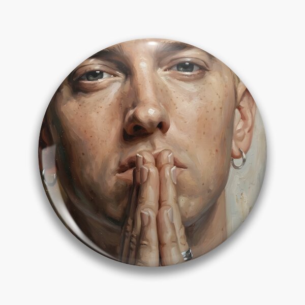 Item preview, Eminem oil painting  designed and sold by Superkent.