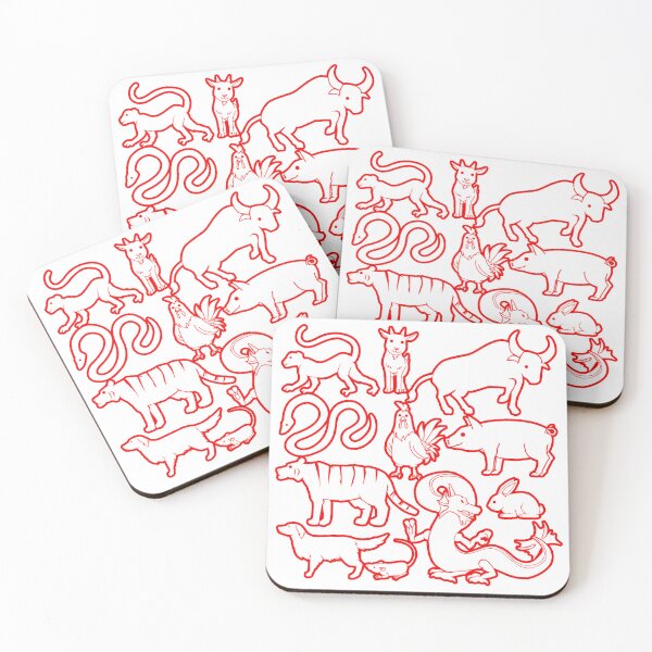 Item preview, Chinese Zodiac Animal Signs designed and sold by Jaudaux Designs.