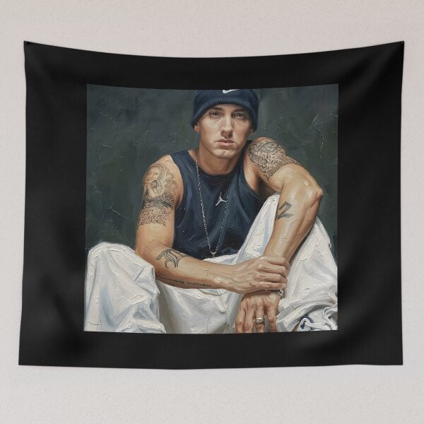 Item preview, Eminem oil panting designed and sold by Superkent.