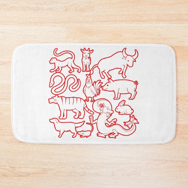 Item preview, Chinese Zodiac Animal Signs designed and sold by Jaudaux Designs.