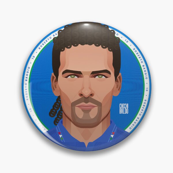 Item preview, Roberto Baggio | The Divine designed and sold by Chechibaldo.