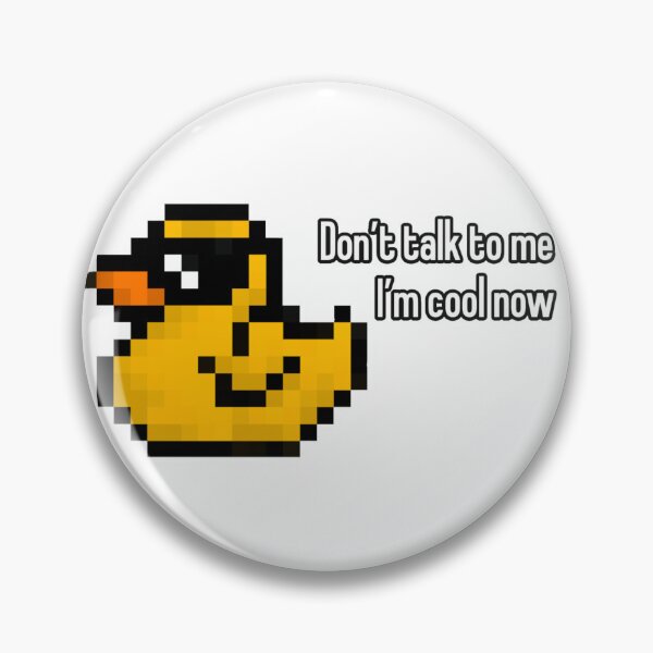 Item preview, Cool Pixel Duck designed and sold by DaSmallChez.