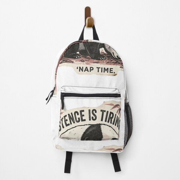 Item preview, Tired Panda - Existence is Tiring - Retro Sticker Illustration designed and sold by Mr. Pawsome.