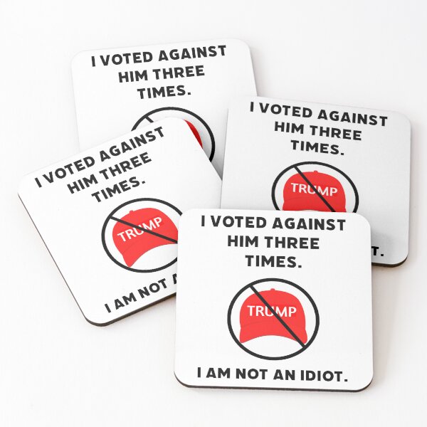 Item preview, I voted against him three times.  designed and sold by Rachel the Artist .