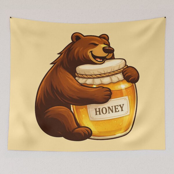 Item preview, Biggest Fan of Honey designed and sold by GrizzlyJohns.