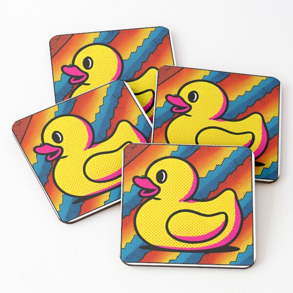 Item preview, Pop art rubber duck  designed and sold by BlueBerry45.