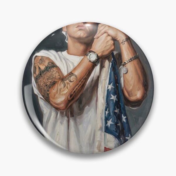 Item preview, Eminem oil Painting  designed and sold by Superkent.
