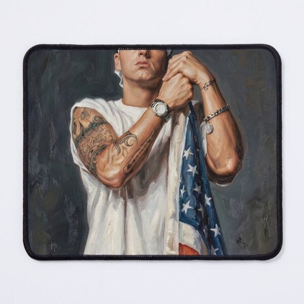 Item preview, Eminem oil Painting  designed and sold by Superkent.