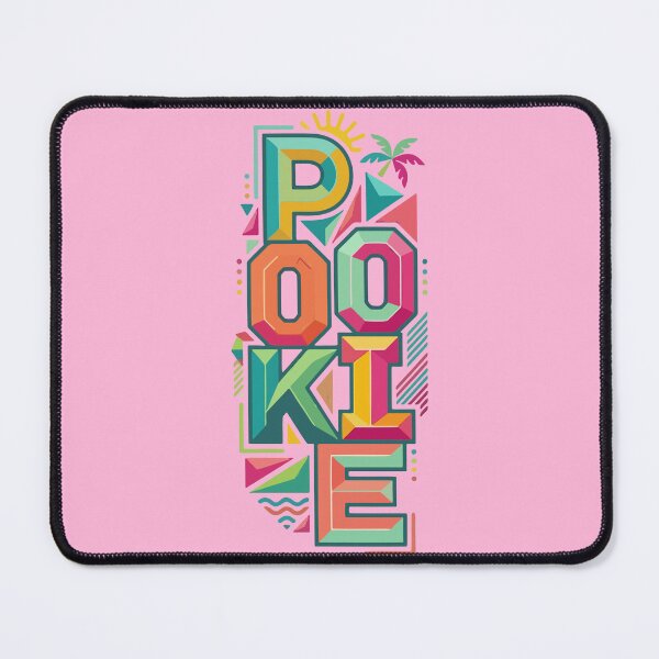 Item preview, Pookie — Vibrant Geometric Typography designed and sold by 89BLACK.