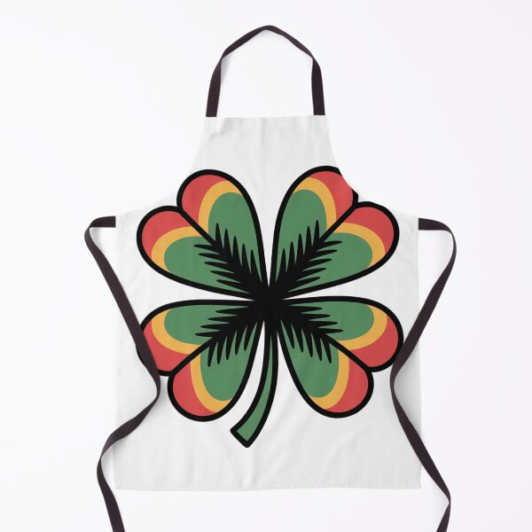 Item preview, Traditional Four Leaf Clover Tattoo Art designed and sold by Bloomkept.
