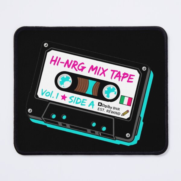 Item preview, HI-NRG Mix tape Vol 1 Casette Retro 80s Italo Disco designed and sold by Graphroad.