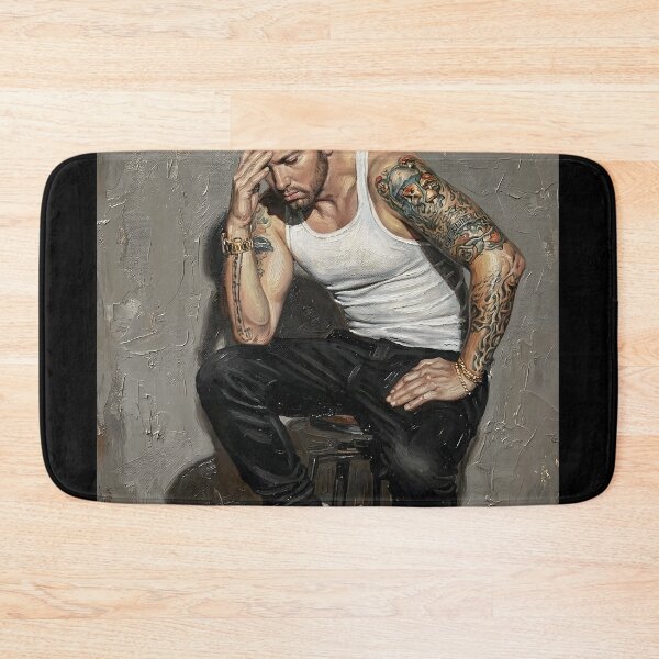 Item preview, Eminem oil painting  designed and sold by Superkent.