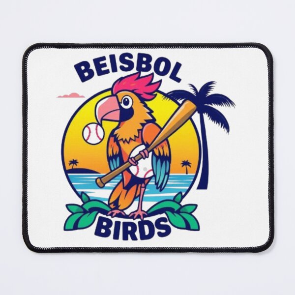 Item preview, Beisbol Birds Cute Cartoon Logo designed and sold by MystiColo.